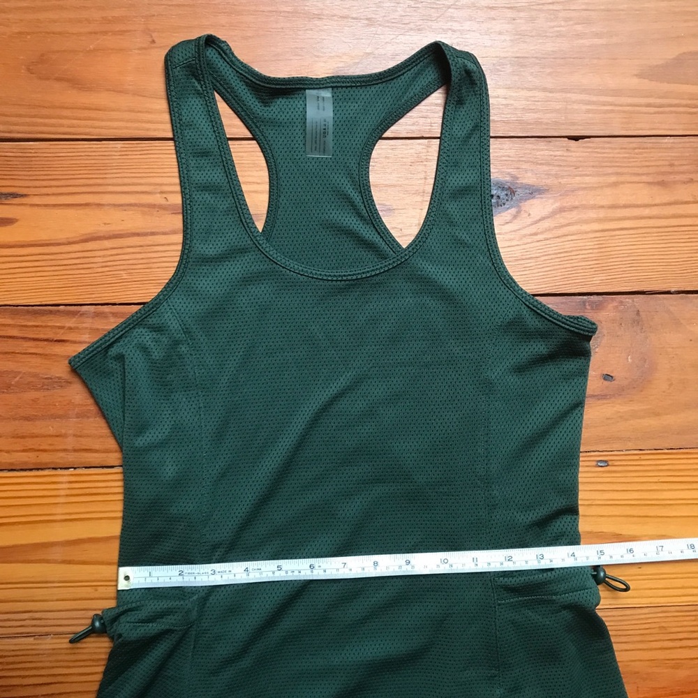 Outdoor Voices Green Mesh Racerback Sporty Dress, EUC, S - Picture 8 of 11